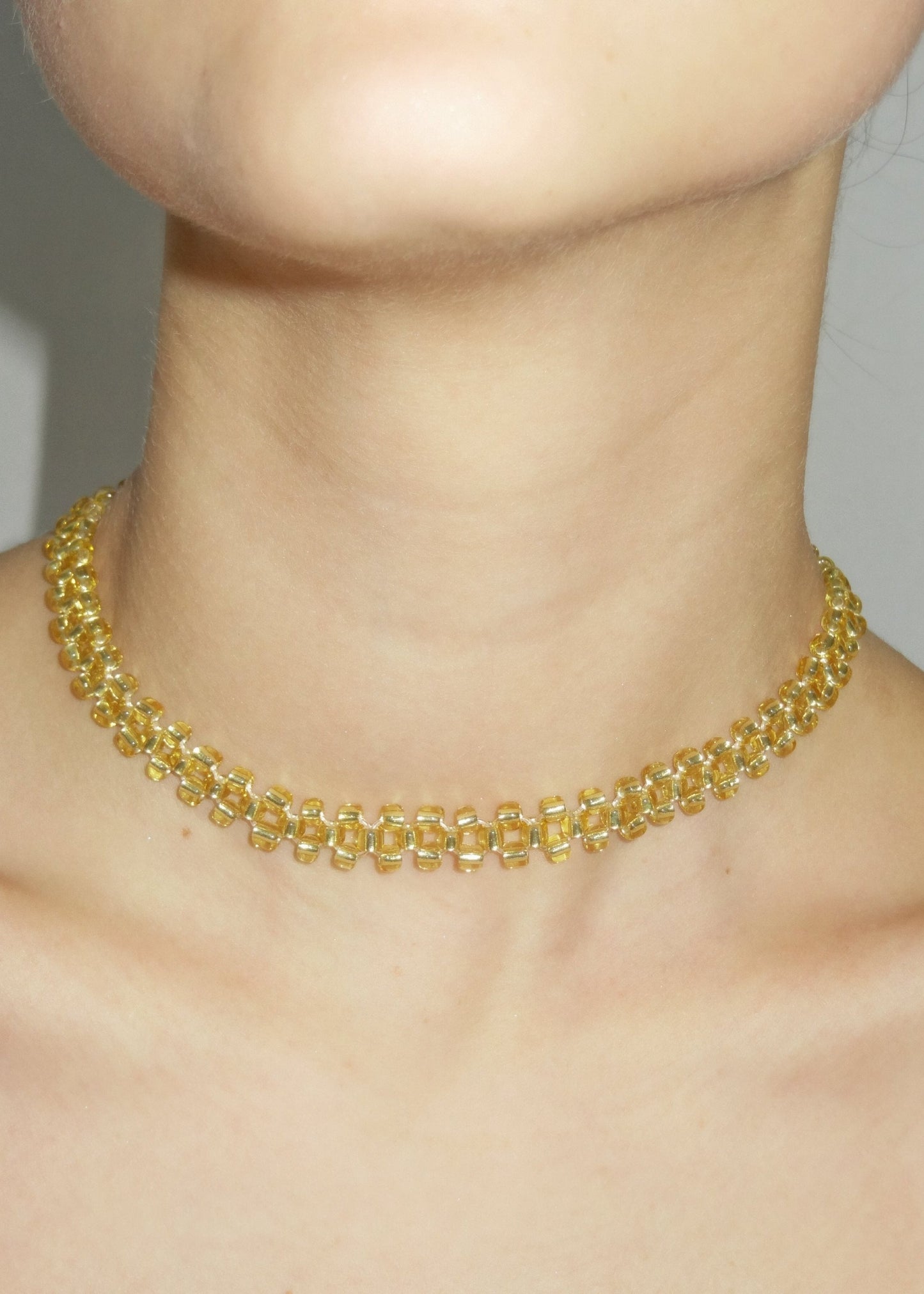 Collar Soleil Maxi Dorado