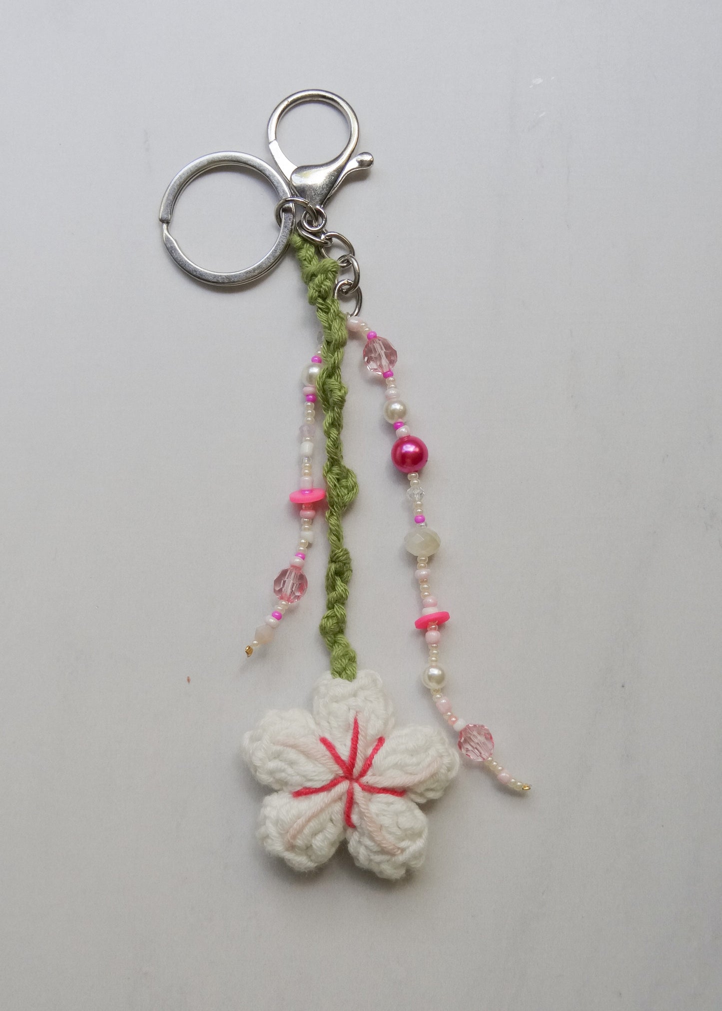 Charm Flower Blanco