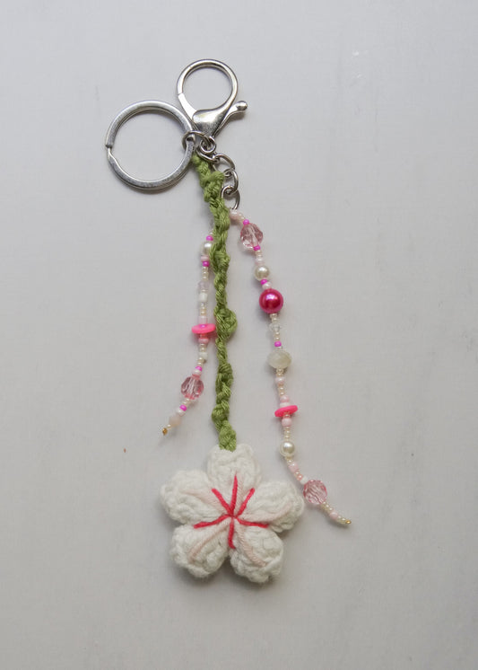 Charm Flower Blanco