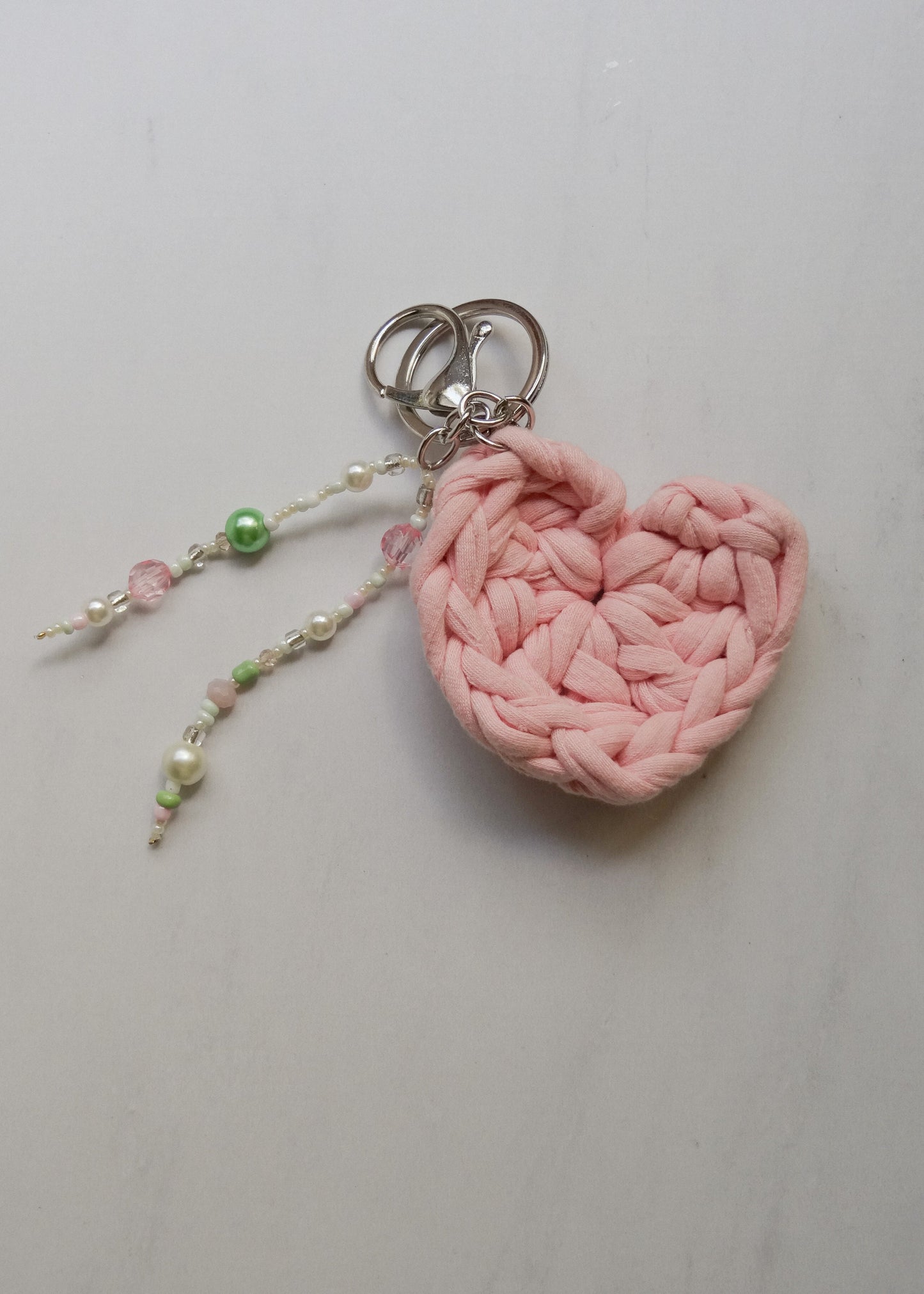 Charm Heart Rosa