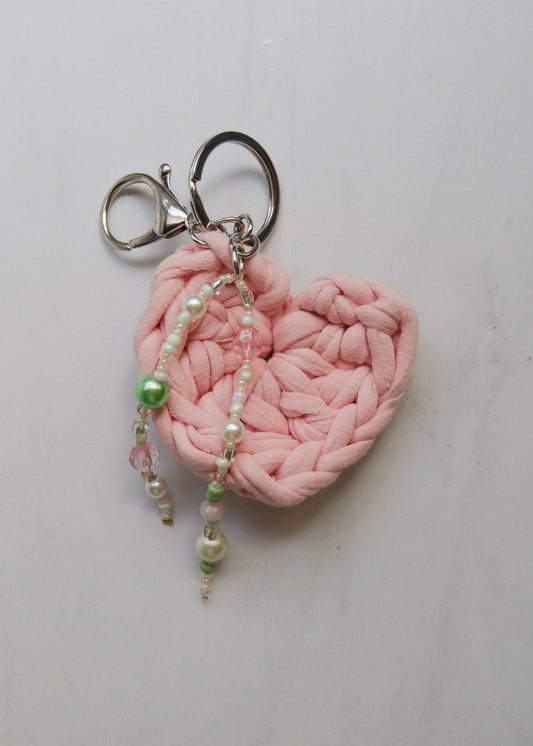 Charm Heart Rosa