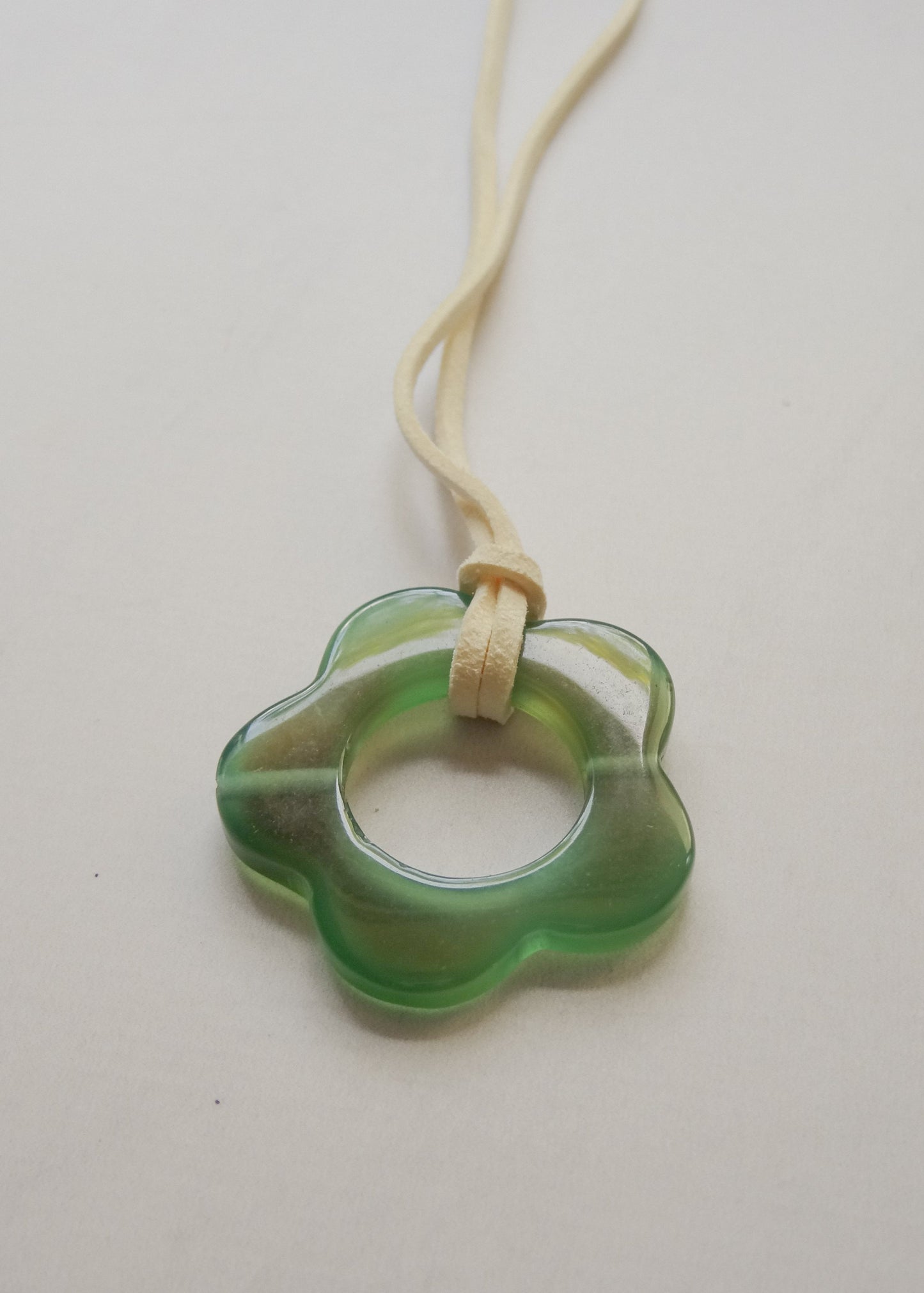 Collar Flower Verde