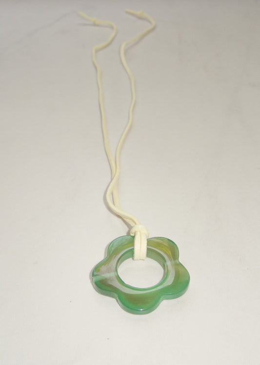 Collar Flower Verde