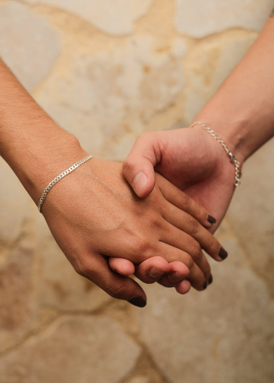 Manilla de Plata Ley 925 con Broche