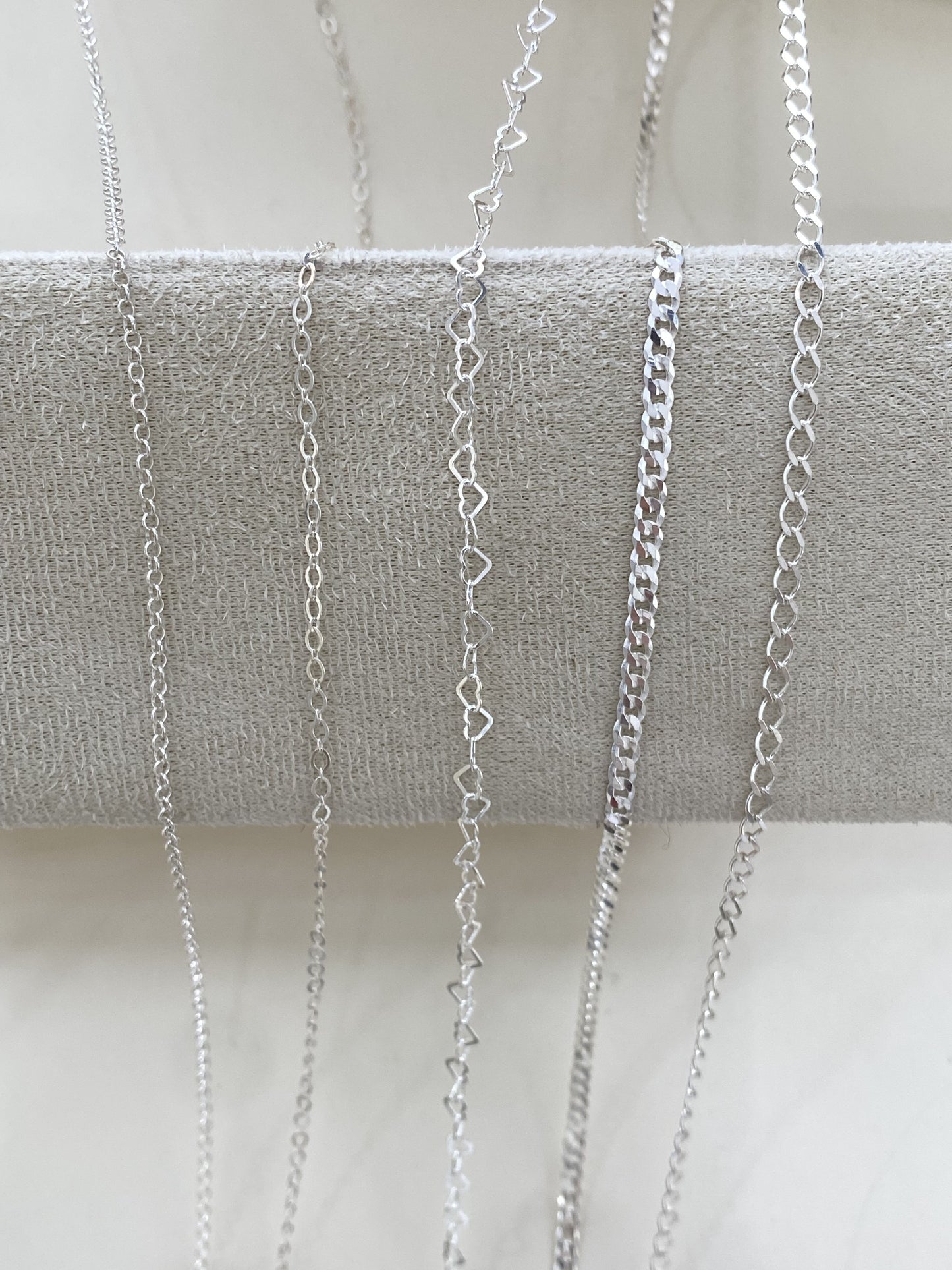 Collar de plata Ley 925 con broche