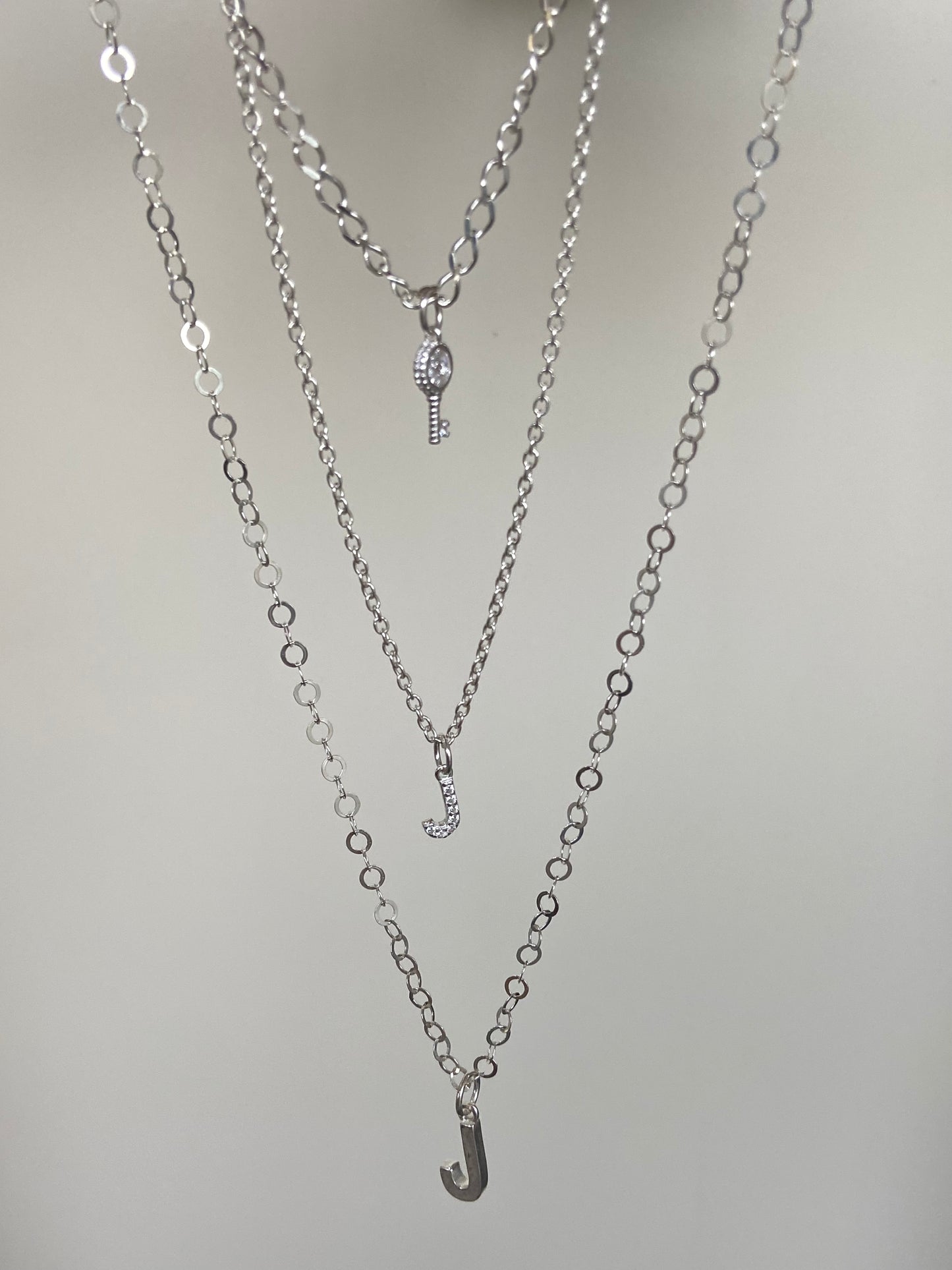 Collar de plata Ley 925 con broche