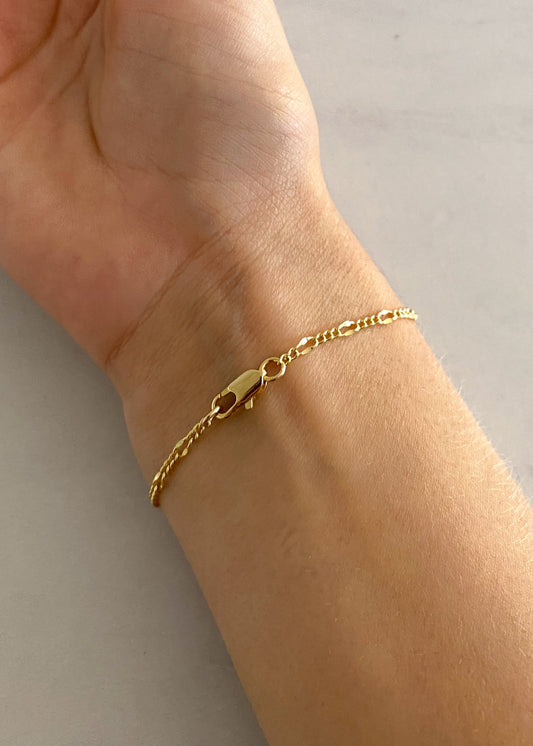 Manilla de Oro Laminado con Broche