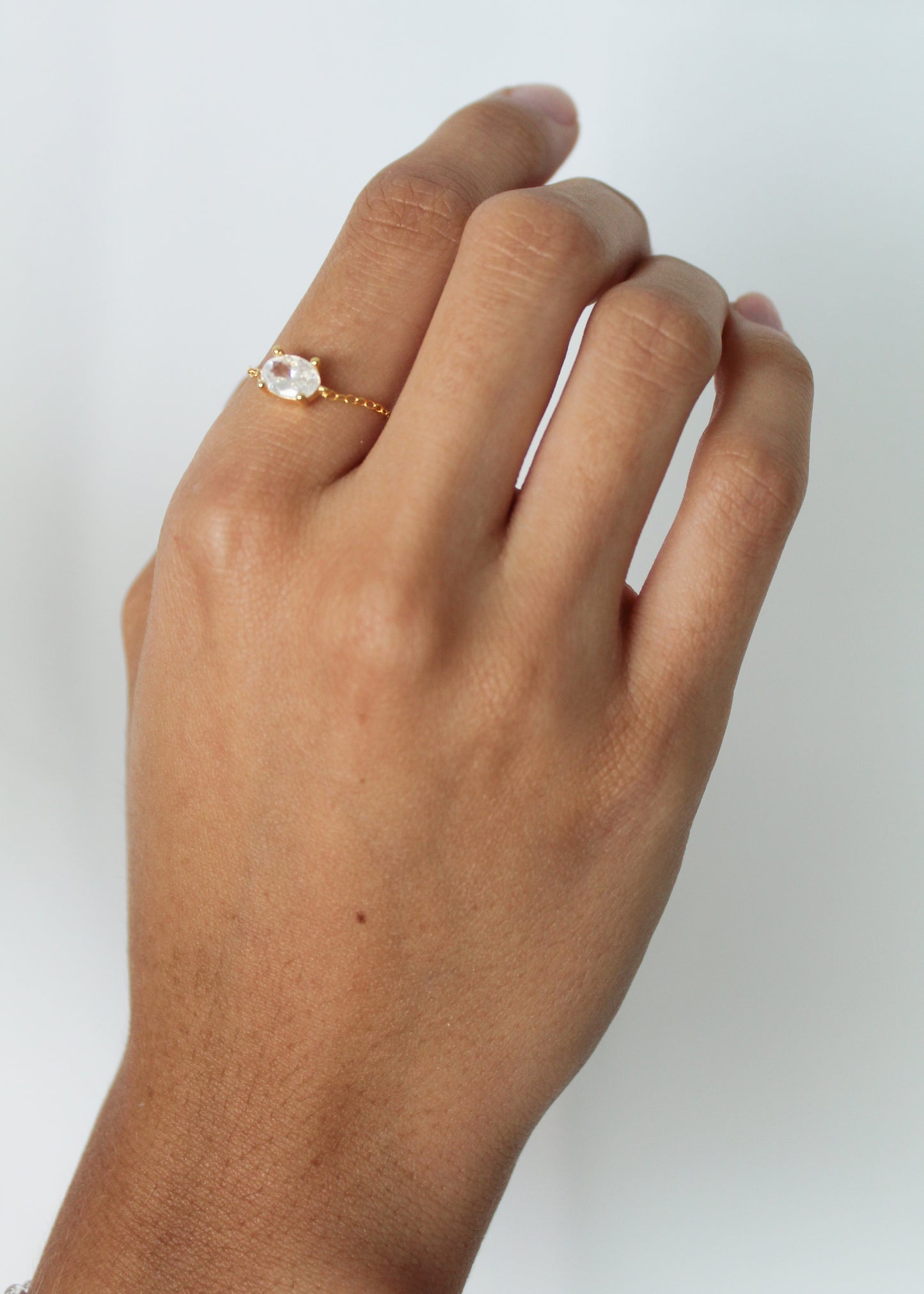Anillo Chai Dorado