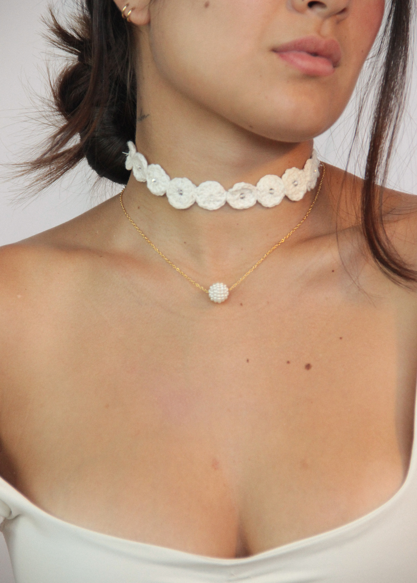 Collar Soare Blanco